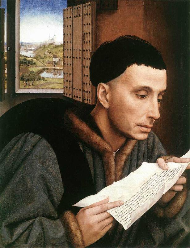 Rogier van der Weyden A Man Reading